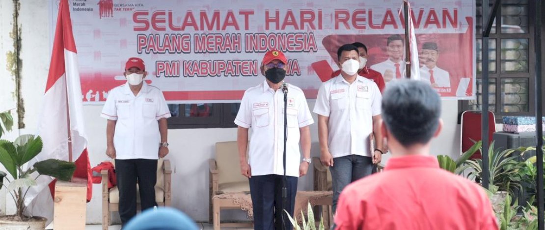 Wabub Gowa Minta Relawan PMI Semakin Profesional dalam Tugas Kemanusiaan
