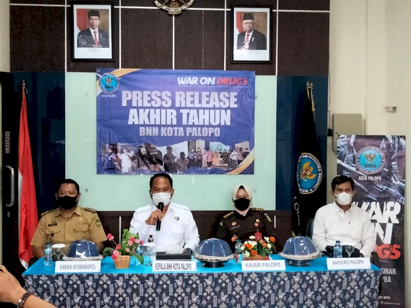 2021, BNN Palopo Ungkap Dua Kasus Narkoba Jaringan Lapas