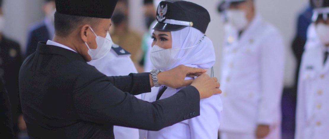 Bupati Takalar Lantik 22 Kades Terpilih Periode 2021-2027