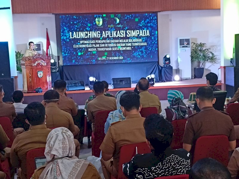 Bapenda-Bank Sulselbar Launching Aplikasi SIMPADA dan Gebyar Pajak