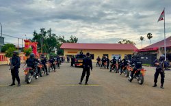 Tingkatkan Kemampuan, Brimob Bone Kembali Menggelar Latihan Den 45 Anti Anarki