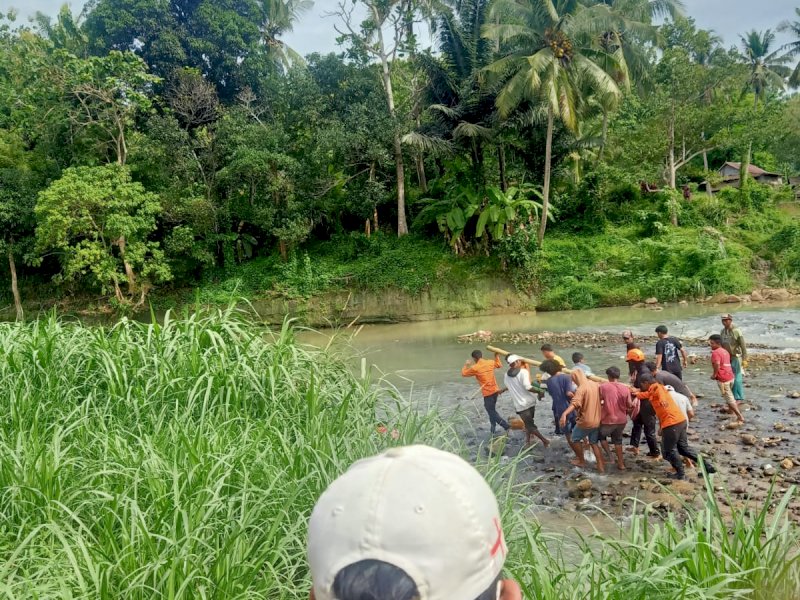 Mayat Pria Berusia 60 Tahun di Sungai Bijawang Bulukumba, Begini Kronologinya