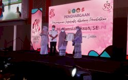 lstri Wali Kota Pare-Pare Raih Penghargaan Perempuan Inspirator Bidang Pendidikan 2021