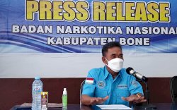 Sepanjang 2021, BNNK Bone Tangkap 11 Pelaku Narkoba