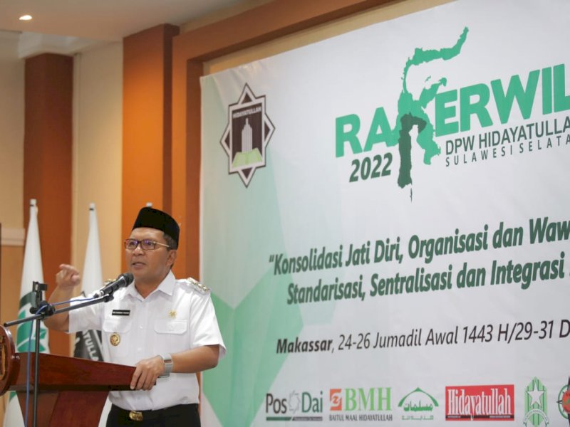 Hadiri Rakerwil DPW Hidayatullah Sulsel, Walikota Makassar: Perlunya Perkuatan Ummat
