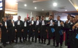 30 Orang Advokat Peradmi di Lantik, Selanjutnya Akan di Sumpah di Pengadilan Tinggi Makassar 