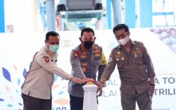 Didampingi Kapolri, Mentan SYL Lepas Ekspor Pertanian 1,3 Juta Ton ke 124 Negara