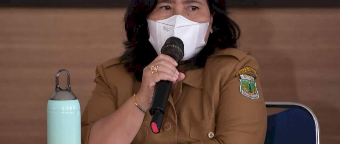 Kepala Dinas Kesehatan Kabupaten Pinrang, drg. Dhya Puspita Dewi (Foto/Junaedi).