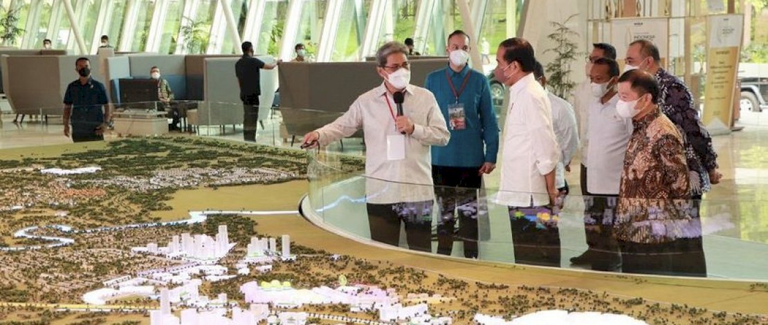 Kunjungan Jokowi ke BSD City. 
(Foto: Istimewa)