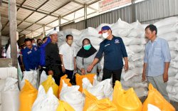 Rusdi Masse Tinjau Produksi Beras di Sidrap, Dorong Modernisasi Alat Penggilingan&nbsp;