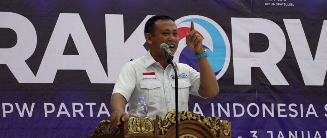 Tutup Rakorwil ke-7, Syamsari Yakin Partai Gelora Lolos Verifikasi KPU