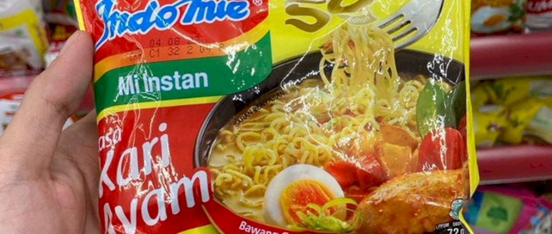 Kemasan Indomie 50 Tahun yang viral di Twitter.