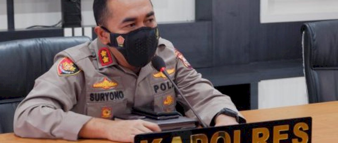 Kapolres Bulukumba, AKBP Suryono Ridho Murtedjo.
