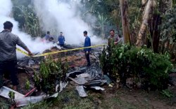 Dua Rumah di Bone Hangus Terbakar Saat Pemilik Lagi Tidur Pulas