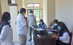 Wakil Bupati Luwu Utara Pantau Vaksinasi Covid-19
