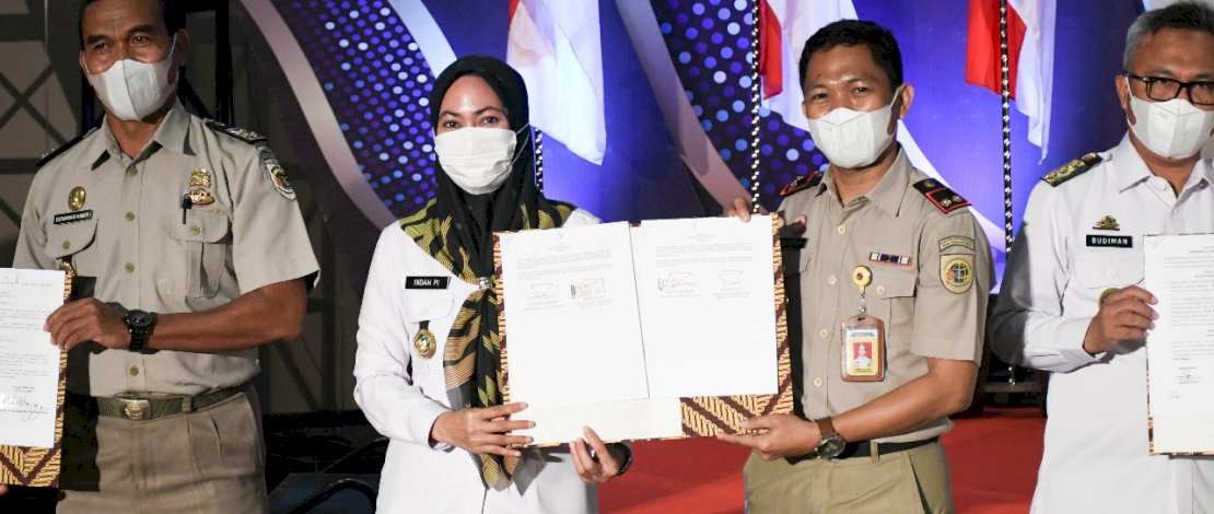 Hadiri MoU Penyerahan Sertifikat Tanah Untuk Rakyat, Bupati Lutra: Ayo Berantas Mafia Tanah