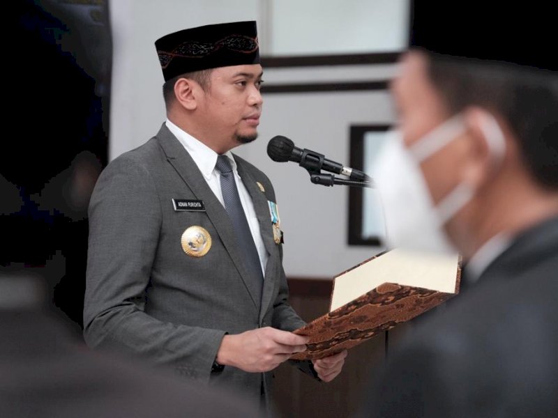 Pemkab Gowa Lantik Pejabat Baru, Bupati Gowa Harap Ada Peningkatan Prestasi