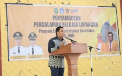 Wakil Bupati Takalar Sambut Mahasiswa UNM