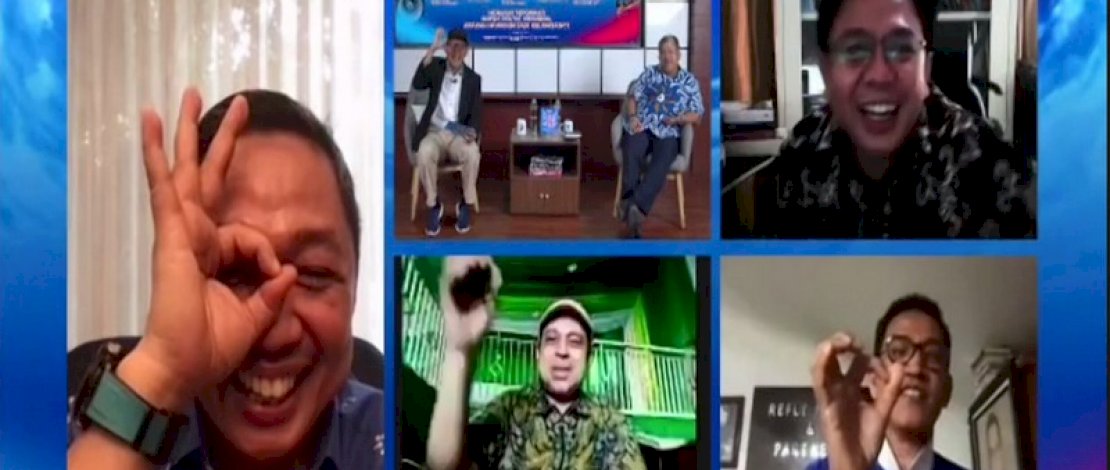 Ketua Umum Partai Gelora, Anis Matta dalam Gelora Talk bertajuk 'Menakar Reformasi Sistem Politik Indonesia, Apakah Mungkin Jadi Gelombang?', Rabu (5/1/2022). 