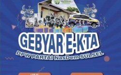 Khusus Pemegang E-KTA, NasDem Sulsel Berbagi Hadiah Motor, Rumah, hingga Mobil