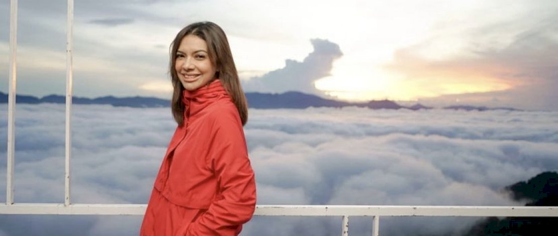 Najwa Shihab di Lolai, Toraja. Najwa Shihab di Lolai, Toraja.
