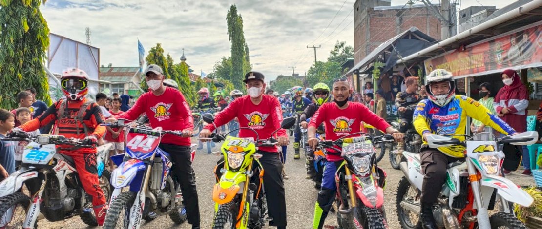 Latber Trail Adventure Antrac, Bupati Wajo Utamakan Keselamatan dan Patuhi Prokes COVID-19