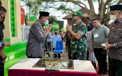 Resmikan Bangunan Pelindung Masjid Tua Tosora, Bupati Wajo Apresiasi Bantuan Pangdam Hasanuddin