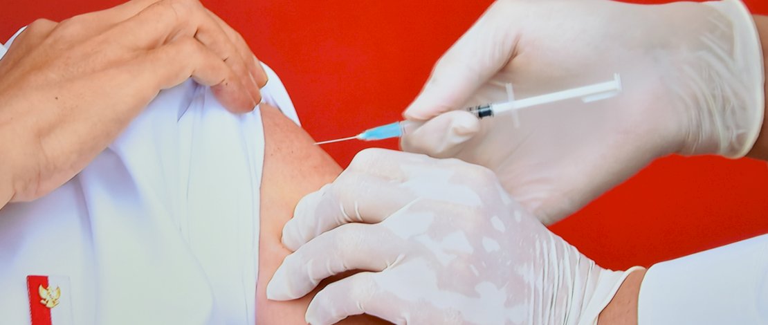 Cakupan Vaksinasi Indonesia Peringkat 5 Besar Dunia