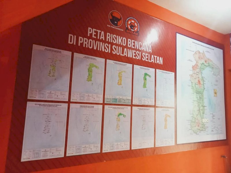 Bertepatan HUT ke-49, Baguna PDIP Sulsel Resmi Miliki Sekretariat