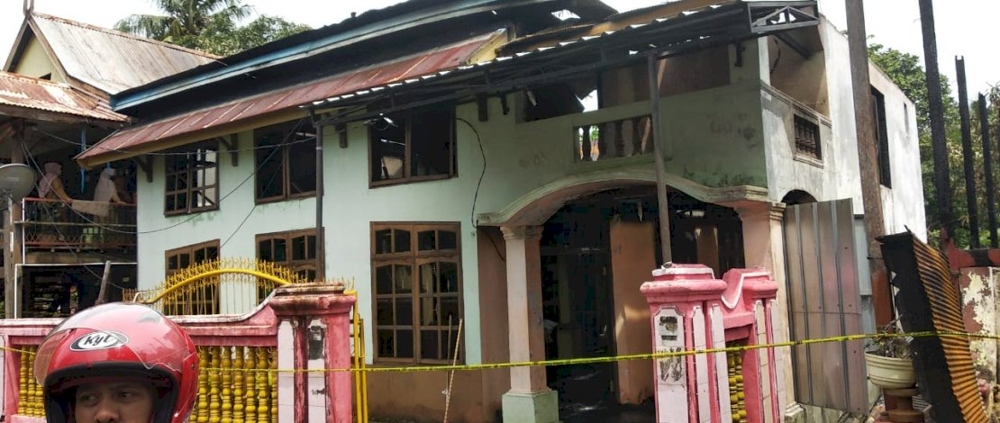 Seorang Nenek Tewas Saat Kebakaran Rumah di Barru, Pemprov Sulsel Kirim Bantuan