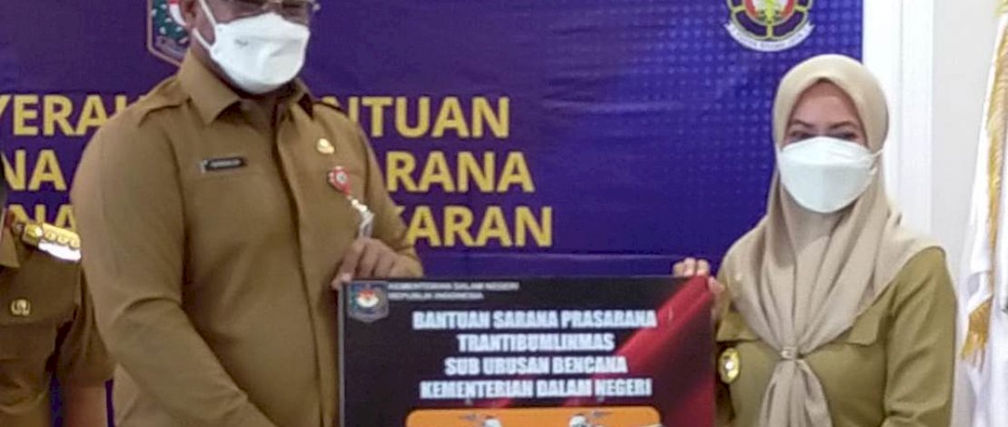 Pemda Lutra Terima Bantuan Urusan Bencana dari Ditjen Bina Adwil Kemendagri