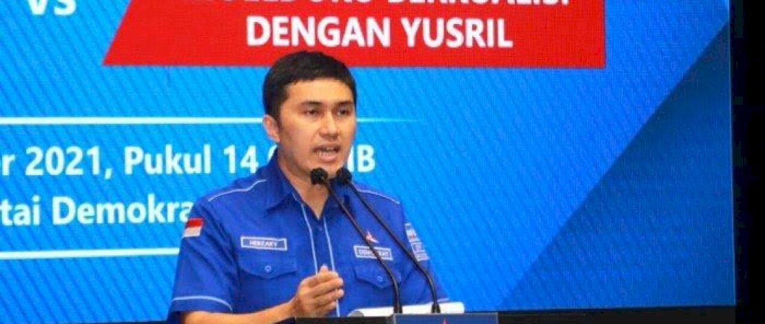 Koordinator Jurubicara Partai Demokrat Herzaky Mahendra Putra Koordinator Jurubicara Partai Demokrat Herzaky Mahendra Putra
