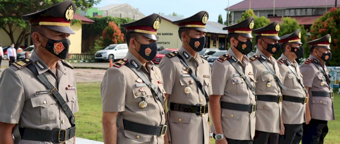Sejumlah PJU Polres Jeneponto Dirotasi, Jabal Nur Jabat Subdit I Direktorat Intelkam Polda Sulsel