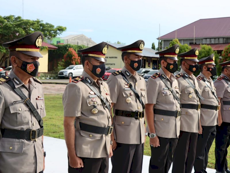 Sejumlah PJU Polres Jeneponto Dirotasi, Jabal Nur Jabat Subdit I Direktorat Intelkam Polda Sulsel