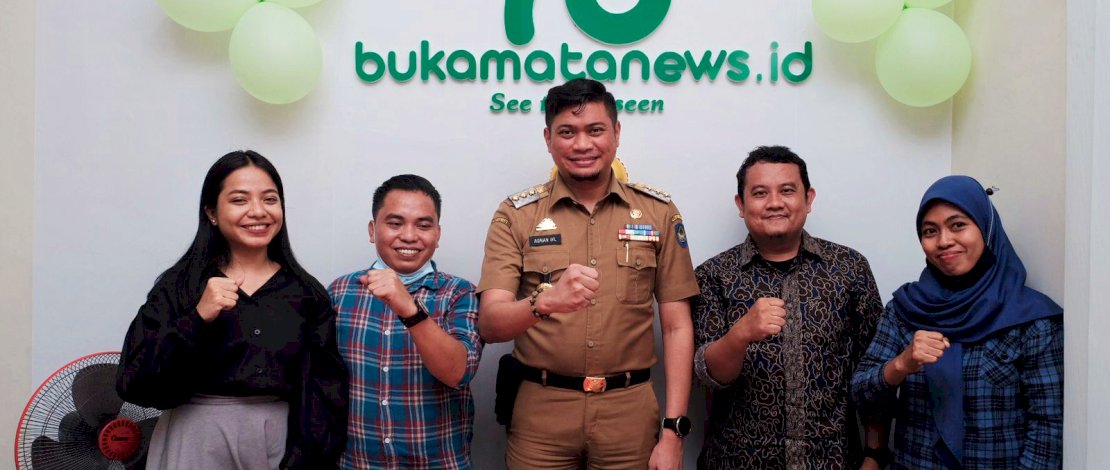 Dua Tahun Bukamatanews.id, Bupati Gowa: Menyajikan Berita Faktual