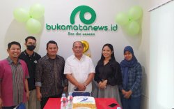 Di Redaksi Bukamatanews, IAS Tegaskan Ingin Jadi Gubernur Sulsel