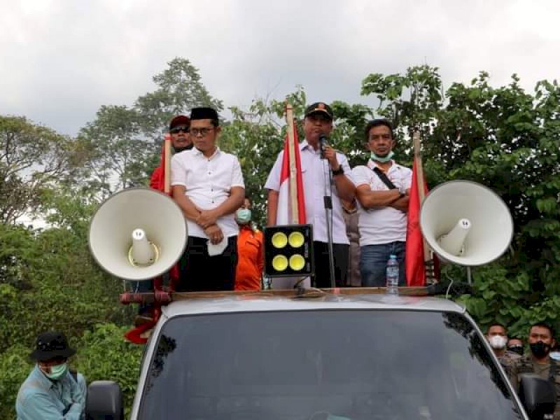 Bupati Luwu Timur Mediasi Warga Adat KWAS Terkait Pembagian Lahan Old Camp Sorowako 