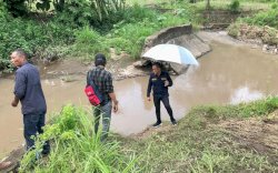20 Hektar Sawah Petani Bisa Gagal Panen, Wabup Jeneponto Tinjau Bendungan Roboh di Tarowang