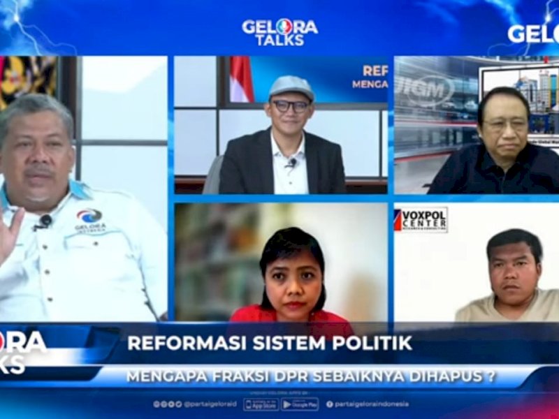 Fahri Hamzah Usul MPR Tak Jadi Lembaga Permanen