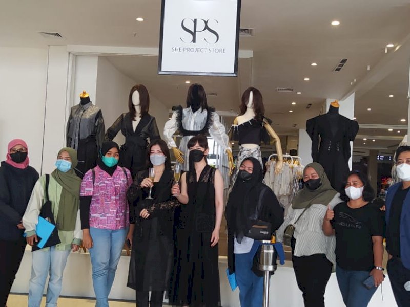 Boyong 12 Brand Desainer Nusantara, Gerai She Project Store Hadir di Phinisi Point Makassar
