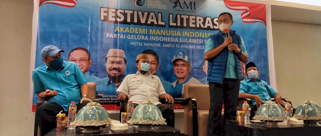 Ketua DPW Gelora Sulsel, Syamsari Kitta Ketua DPW Gelora Sulsel, Syamsari Kitta