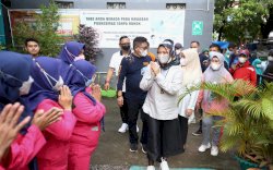 Tinjau PKM di Bontoala, Wawali Makassar Edukasi Orang Tua Cegah Stunting 
