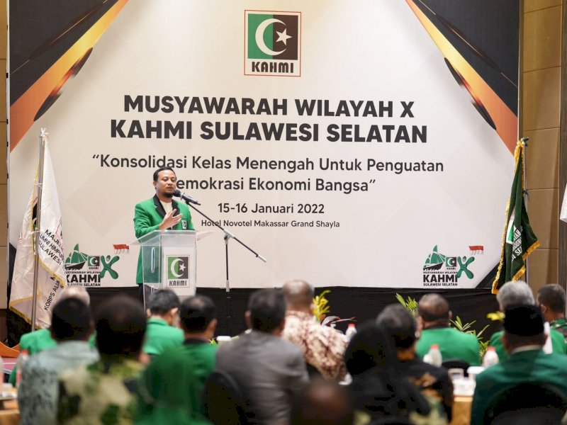 Di Muswil KAHMI, Andi Sudirman Ngaku Terbantu Kader HMI