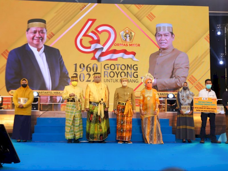 Airlangga Optimis Golkar Sulsel Keluar Sebagai Pemenang di 2024