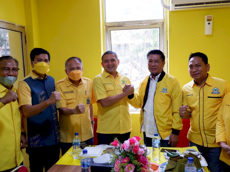 Ketua Perindo, Ketua PKPI, dan Ketua Partai Berkarya Bergabung ke Partai Golkar Makassar