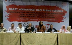  Jelang Purnabakti, KPU Sulsel Fokus Sinkronisasi Anggaran Pemilu