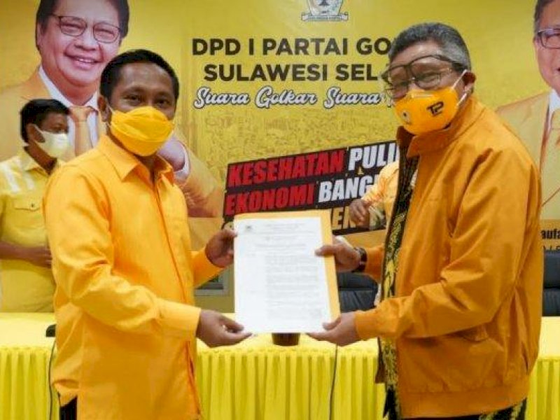 Segarkan Organisasi, Taufan Pawe Tunjuk Herman Heizer sebagai Ketua Bappilu Golkar Sulsel