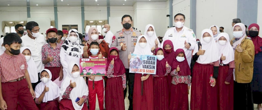 Pemkab Maros Terus Genjot Vaksinasi Pelajar Pemkab Maros Terus Genjot Vaksinasi Pelajar