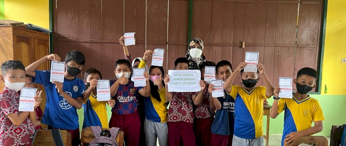Sebanyak 40.702 orang Anak Usia 6-11 Tahun Jadi Sasaran Vaksin di Pinrang