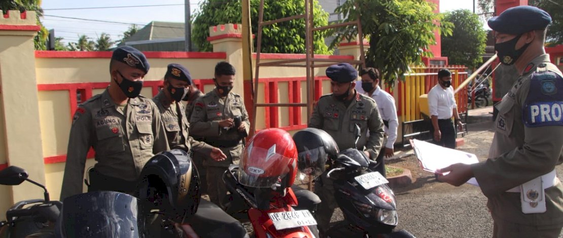 Mendadak Seluruh Kendaraan Bermotor Anggota Brimob Bone Diperiksa, Ada Apa ?